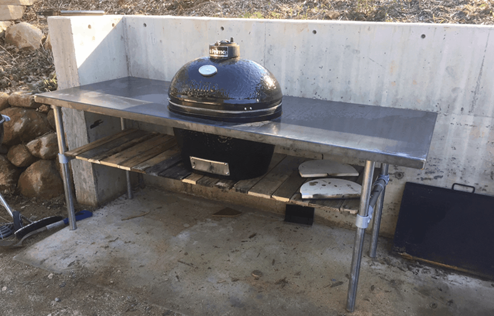 How to Build a Weber Grill Table