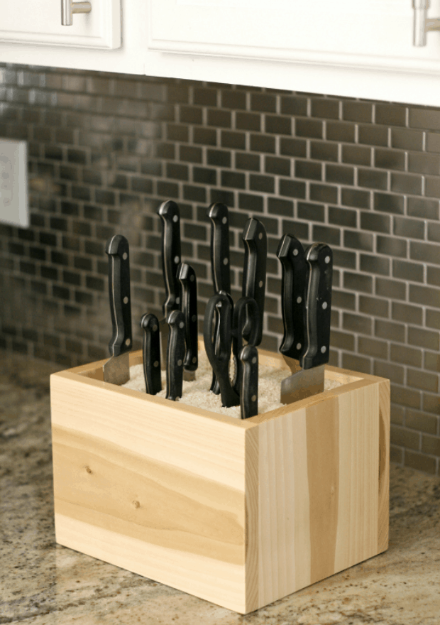 How to Make a Rice Knife Block – Building Plans