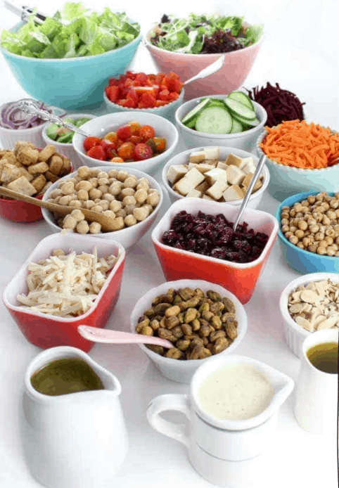 How to Make an At-Home Salad Bar