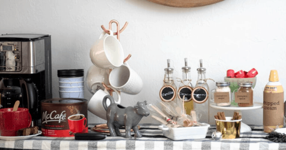 How to Setup a DIY Coffee Bar