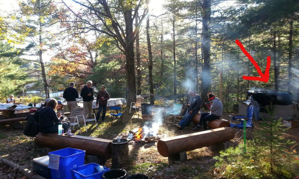 Instructions for a Huge DIY Rotisserie BBQ Pit for Cheap