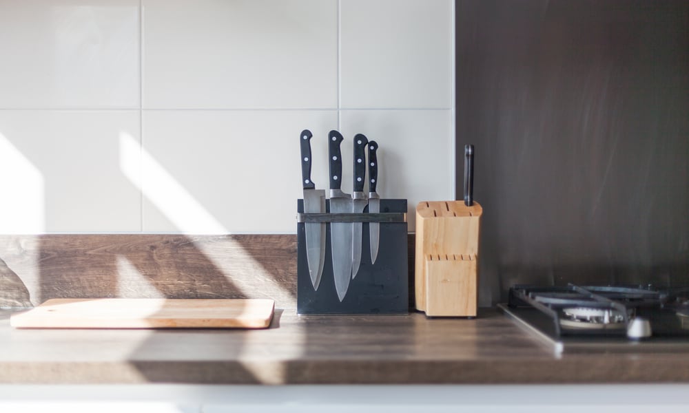Kitchen Ideas Quick and Simple Knife Block