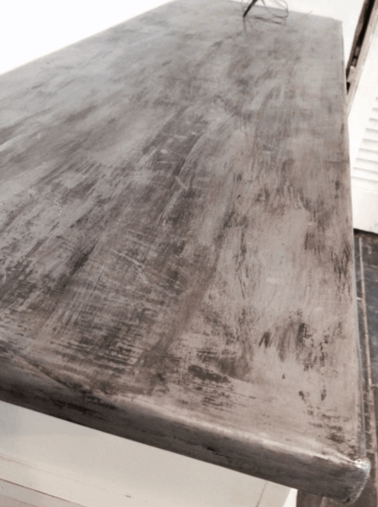 Make me pretty – zinc countertop diy