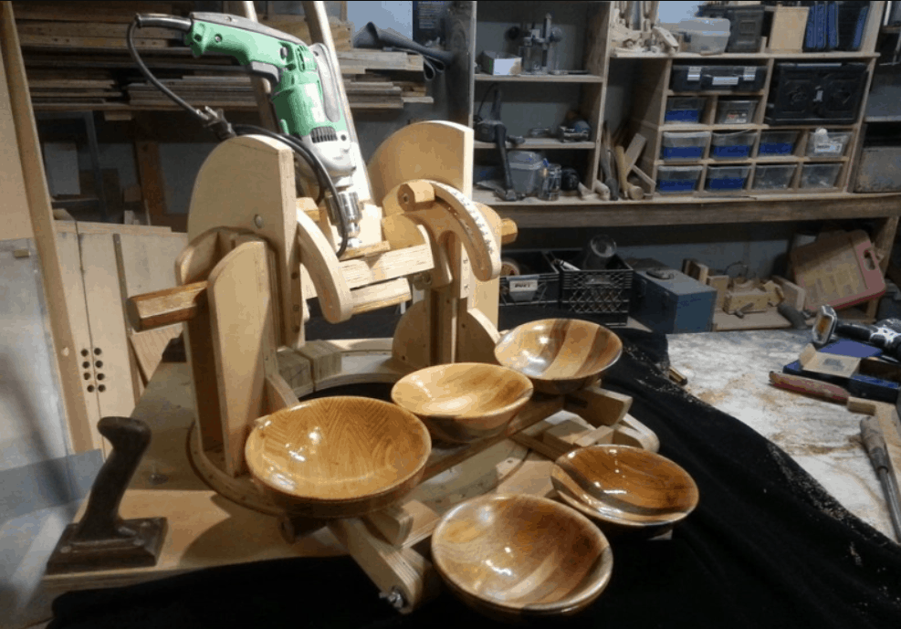 Making a wooden Bowl Without a Lathe