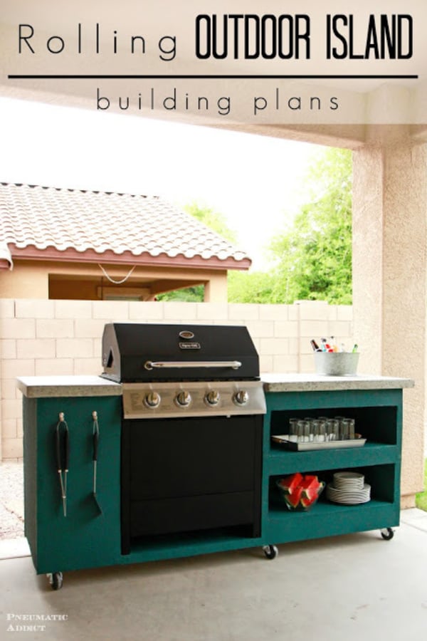 18 Easy Homemade Grill Station Plans