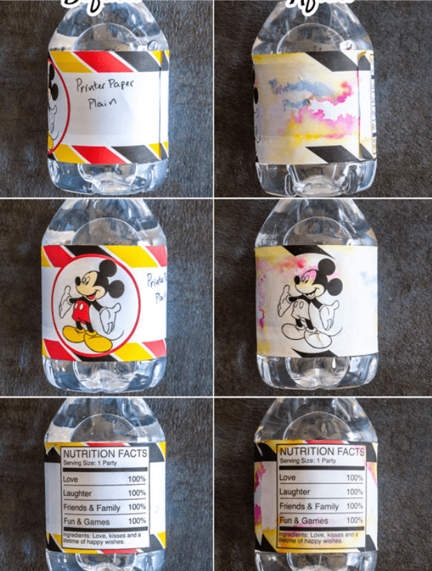 HOW TO MAKE YOUR OWN CUSTOM DIY WATER BOTTLE LABELS 