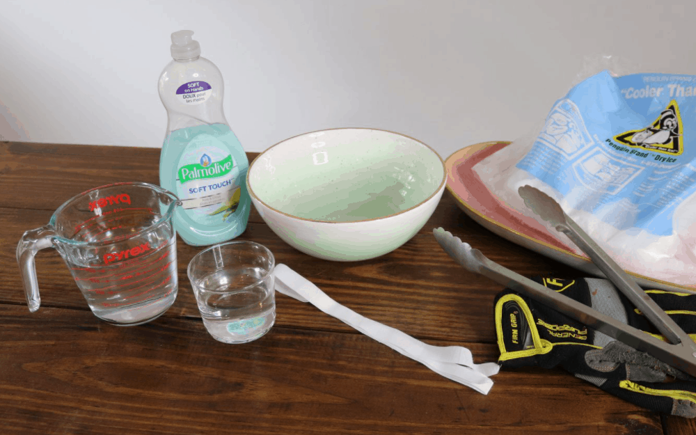 DIY Dry Ice Bubble Bowl Activity