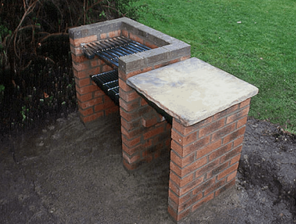 How to Build a Brick Barbecue