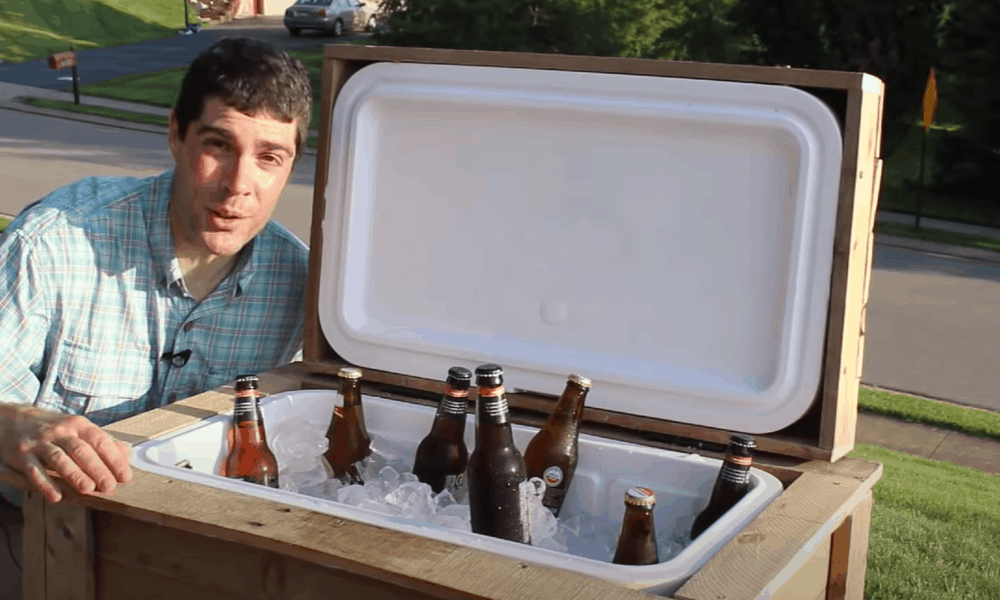 How to Build a Rustic Cooler