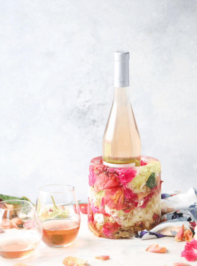 How to Make a Floral Ice Bucket