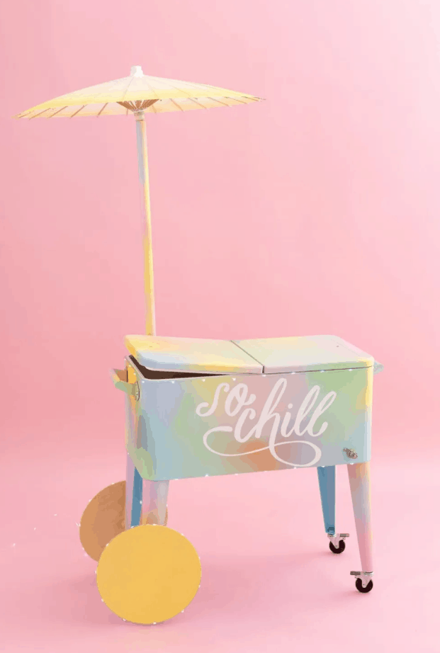 Make Every Day National Ice Cream Day with this DIY Ice Cream Cart