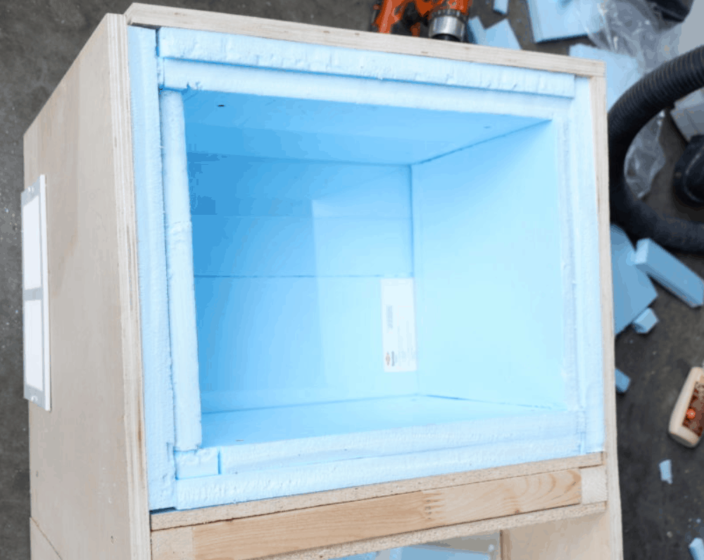 Homemade online cool box