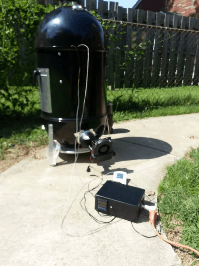 diy pellet smoker controller