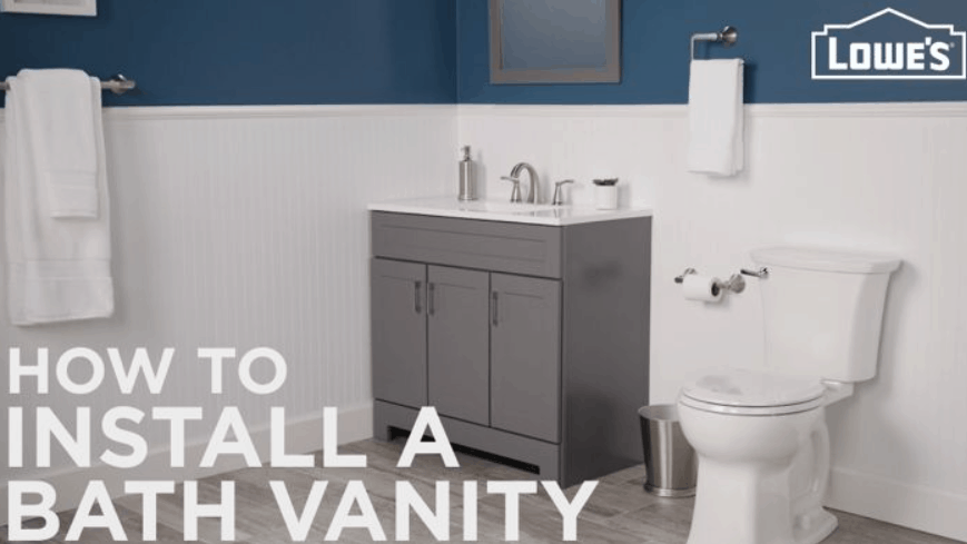 How to Install a Bathroom Vanity and Sink