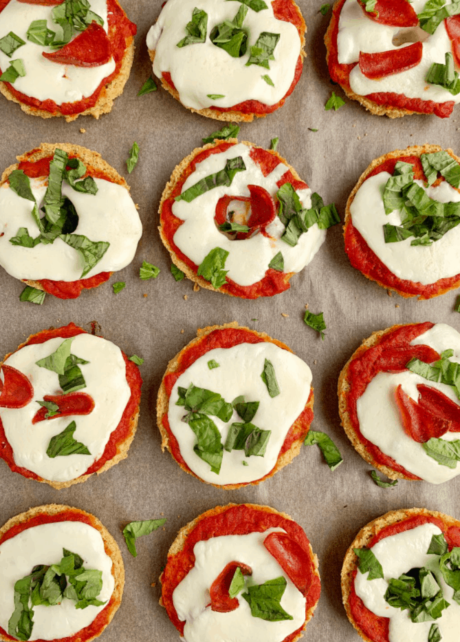 Healthy Homemade Pizza Bagels (Gluten-Free)